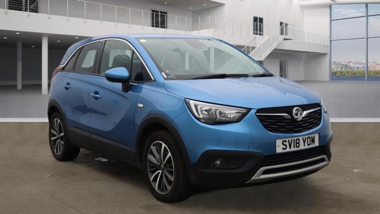 FINANCE AVAILABLE 2018 VAUXHALL CROSSLAND X 1.2 Turbo ecoTEC GPF Elite BLUE