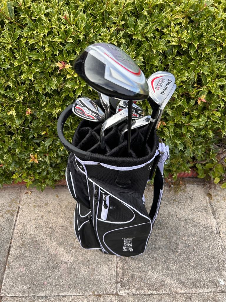 Spalding Golf Clubs SX35 / Right-Handed Golf Set / Spalding Golf Bag