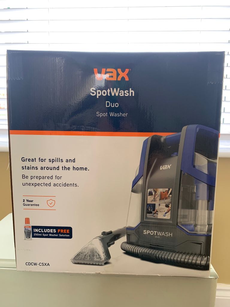 New VAX SpotWash Duo Spot Washer – Unused in Box