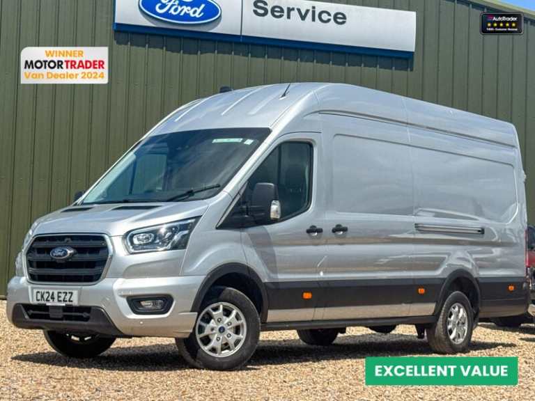 2024 Ford Transit 2.0 EcoBlue Hybrid 130ps H3 Limited Van PANEL VAN DIESEL Manual
