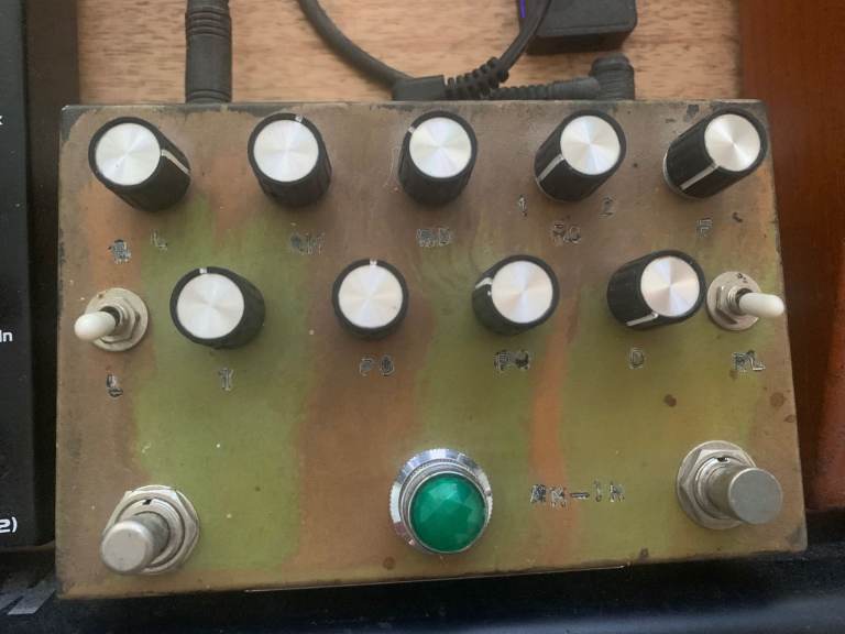 Industrialectric RM-1N distortion / reverb pedal (original version)