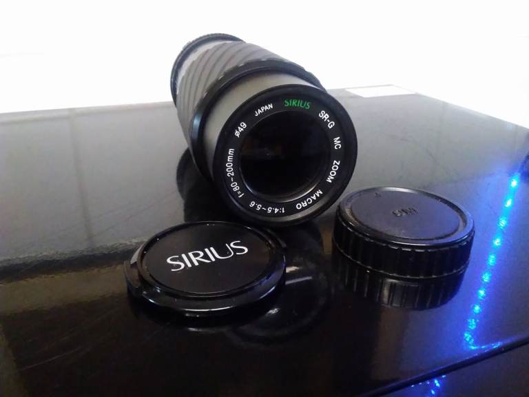 Sirius FD fit Macro 80-200 mill zoom lens £15