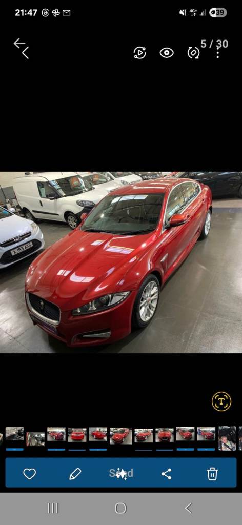 Jaguar xf 2012 NON RUNNER