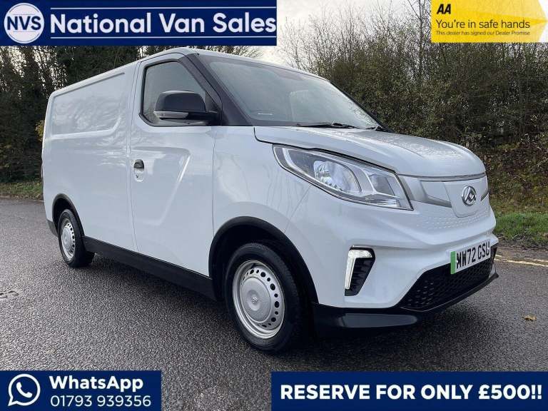 2022 Maxus eDeliver 3 50.23kWh Auto FWD L1 5dr PANEL VAN Electric Automatic