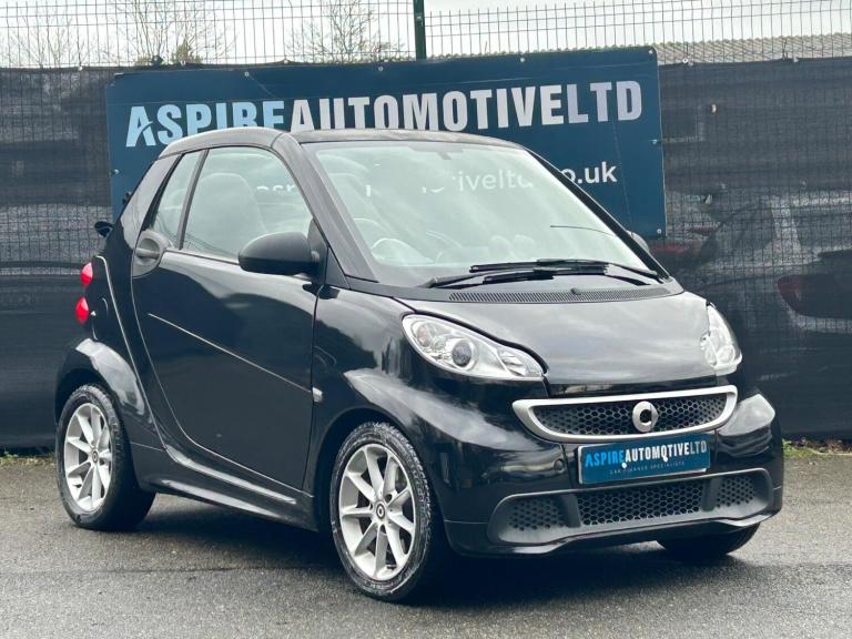 2013 smart fortwo 1.0 MHD Passion Cabriolet SoftTouch Euro 5 (s/s) 2dr CONVERTIBLE Petrol Automatic