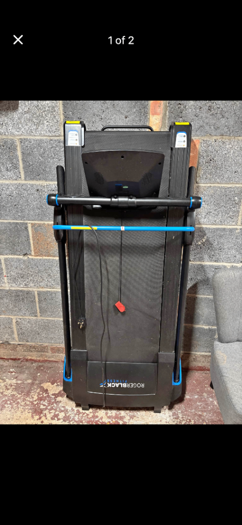 Roger black treadmill 