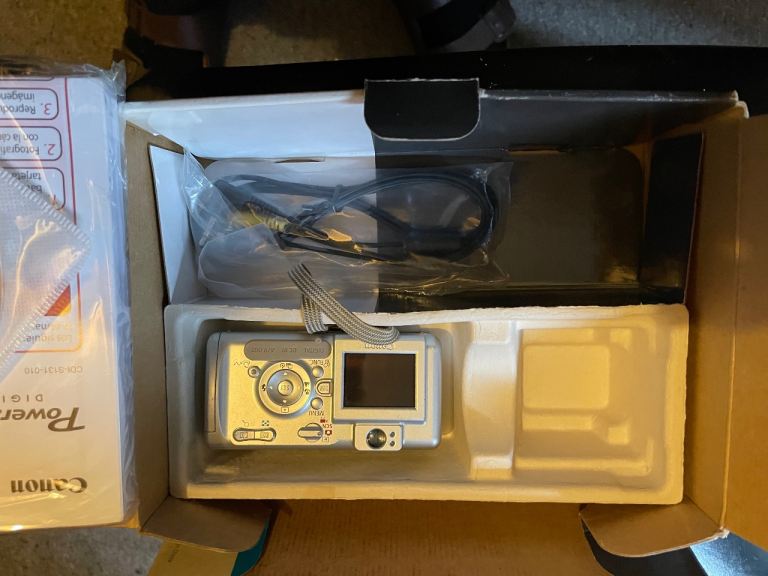 canon Powershot 400 + canon selphy cp 400 compact photo printer