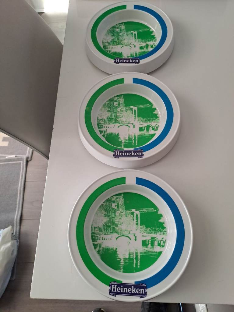 Heineken ashtray bar mancave