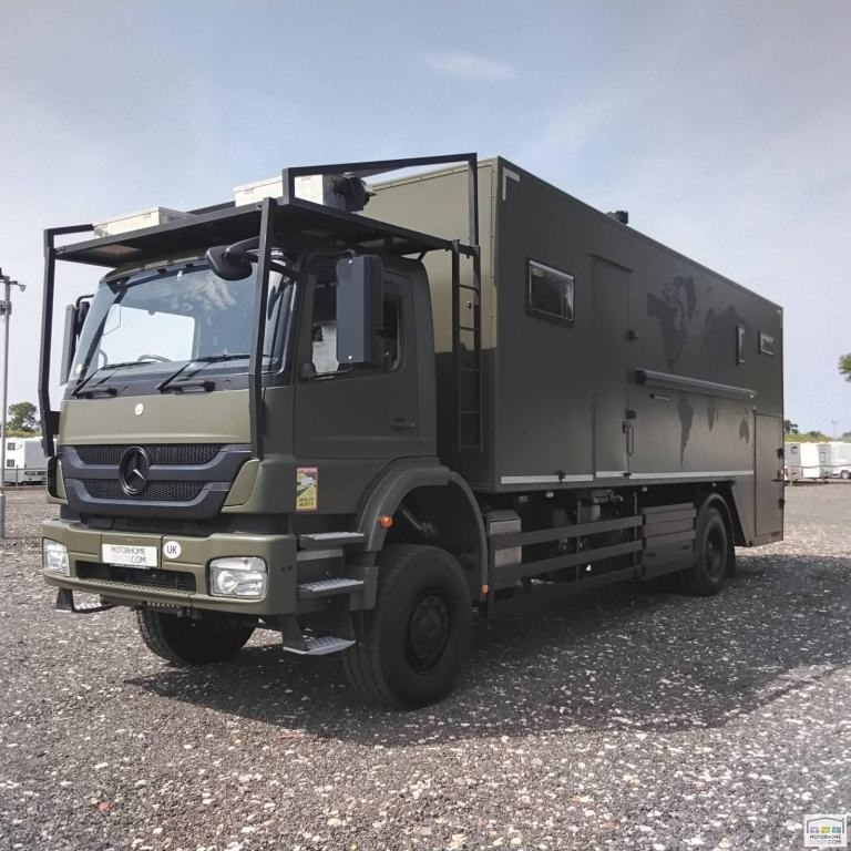 Mercedes Axor 1829 4X4 Overland Expedition Truck Motorhome