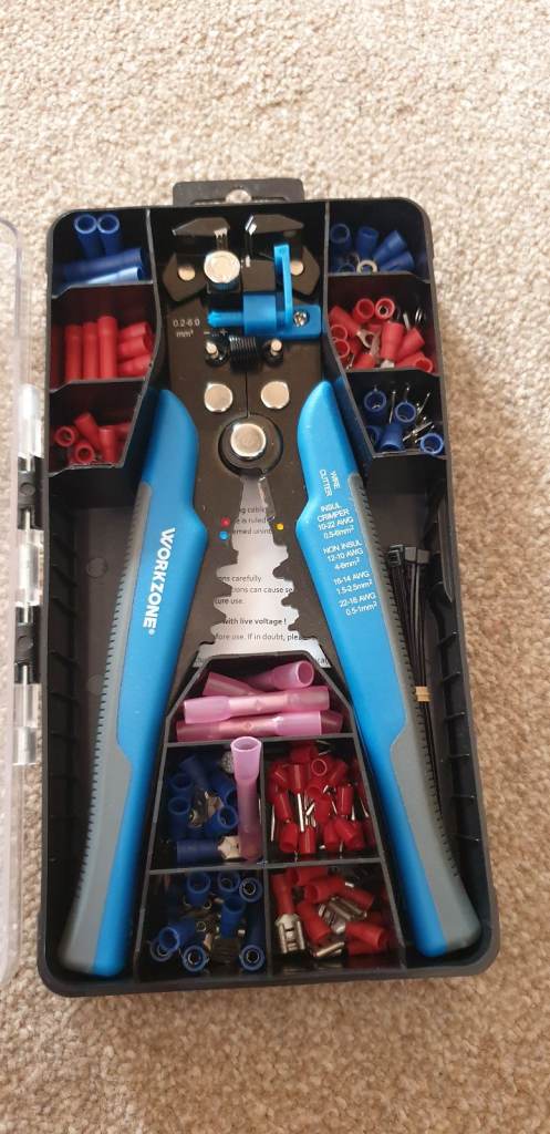 Workzone Stanley Minotaur Shanrya automatic wire stripper guide replacement