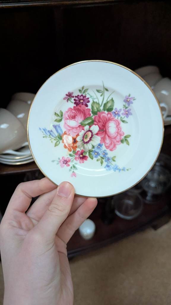 Vintage Adderley China Tea Set – Cups, Plates, Jug & More
