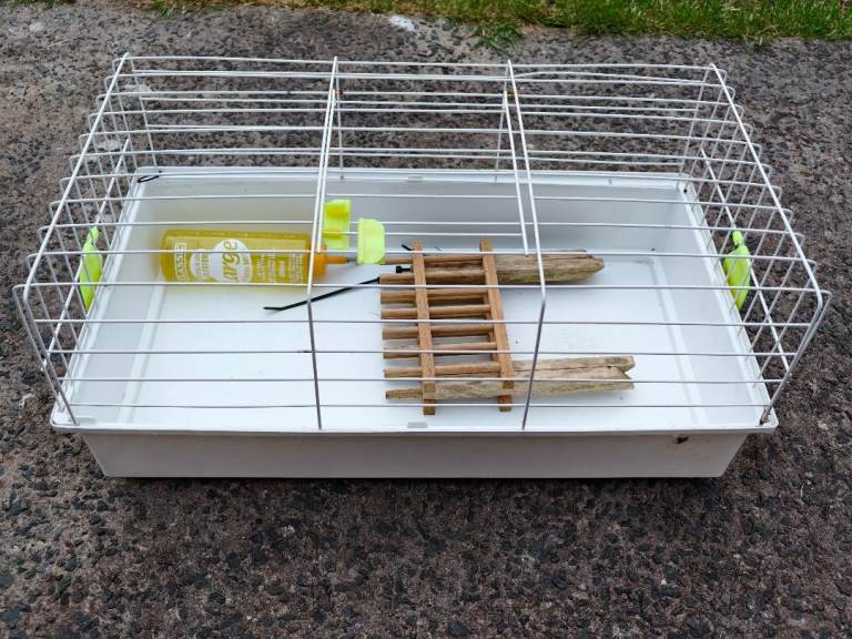 Small animal cage and accessories 