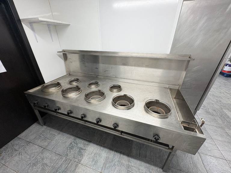Freestanding Gas 5 Wok Burner 