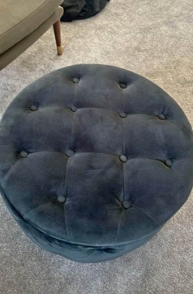 Footstool with storage