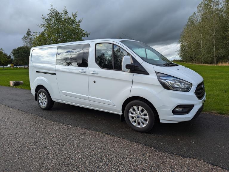 2023 Ford Transit Custom 2.0 EcoBlue 130ps Low Roof D/Cab Limited Van Crew Van Diesel Manual