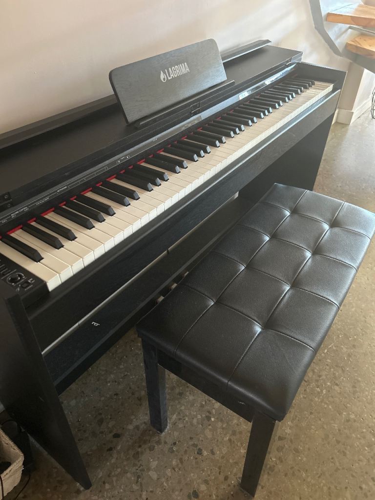 Electric Piano & Stool