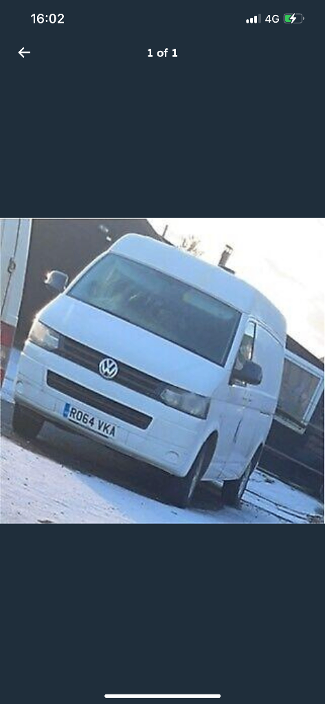 2014 vw transporter T30 