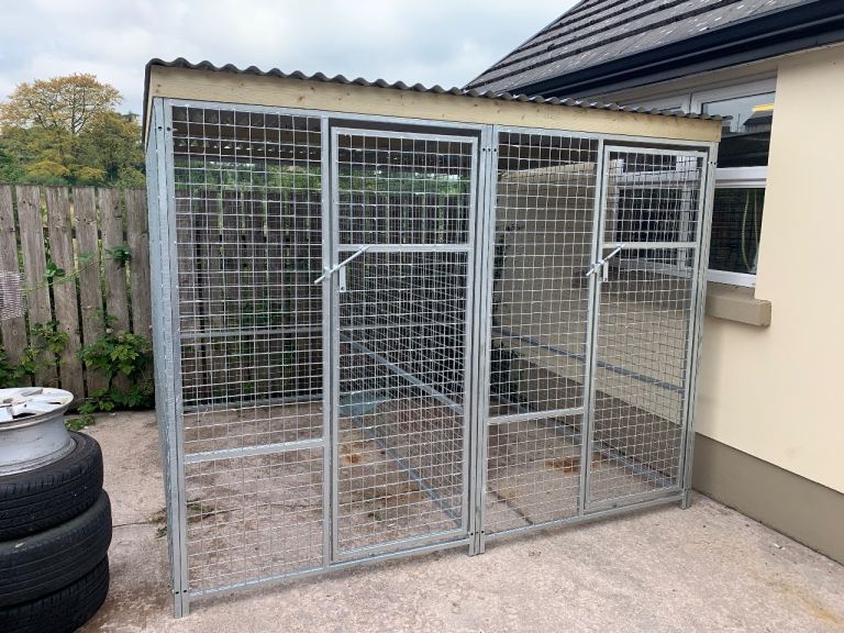High quality galvanised dog pens. Dog run. Dog kennel. Pet cat enclosures