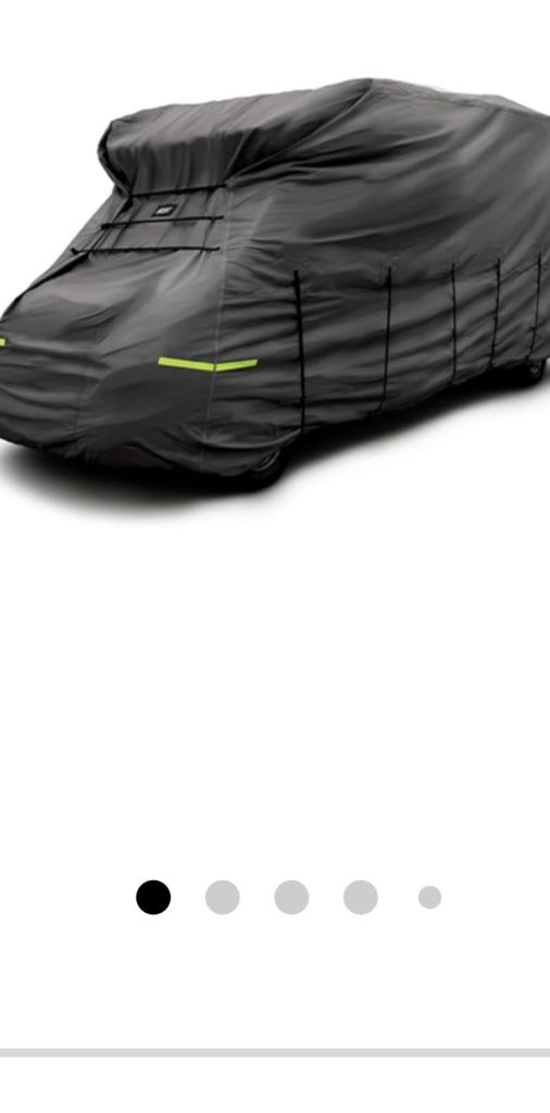Maypole motorhome cover