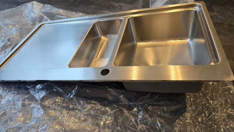 Vellamo 1.5 bowl kitchen sink 