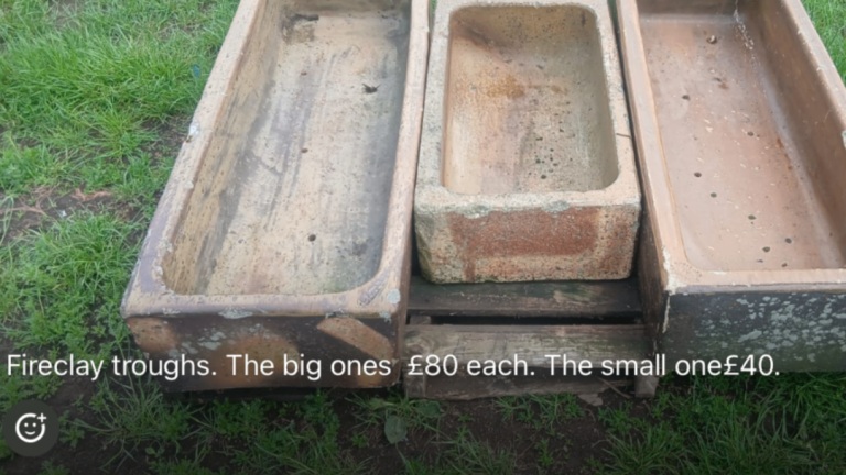 Garden trough