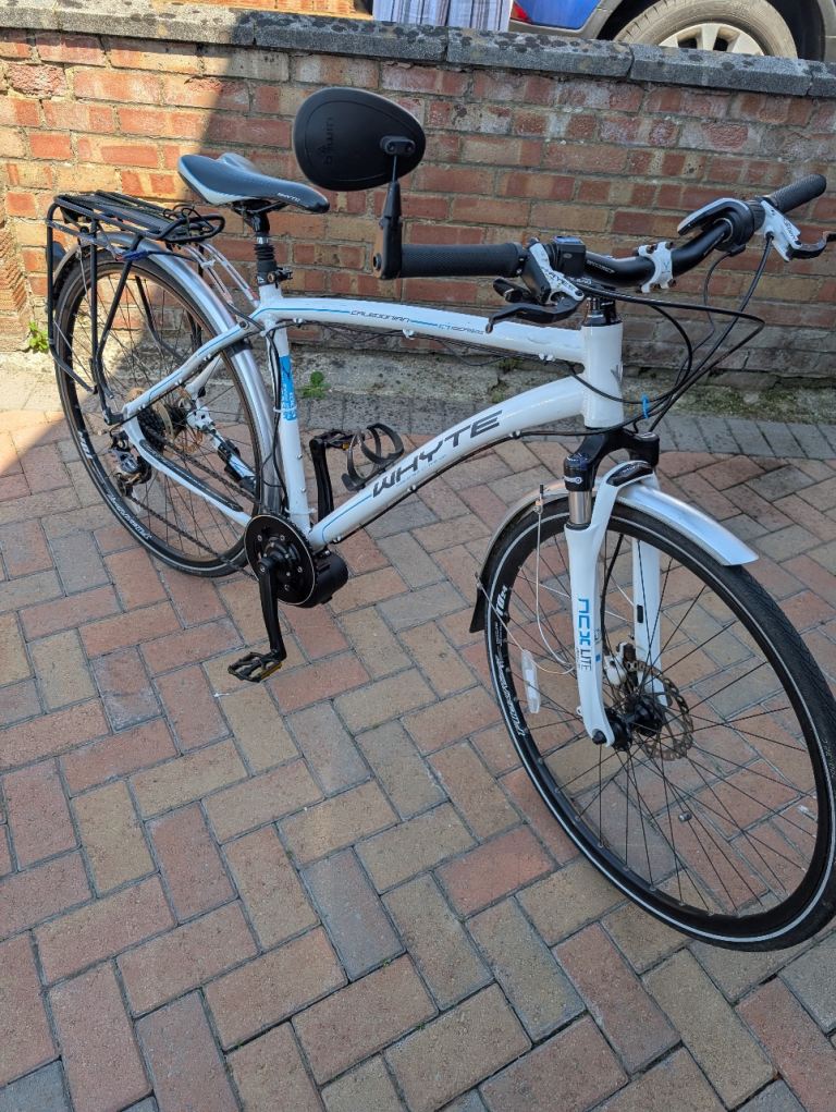 WHYTE Electric Bike – White, Good Condition