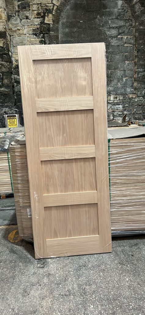 image for 4 Panel Oak Shaker Door