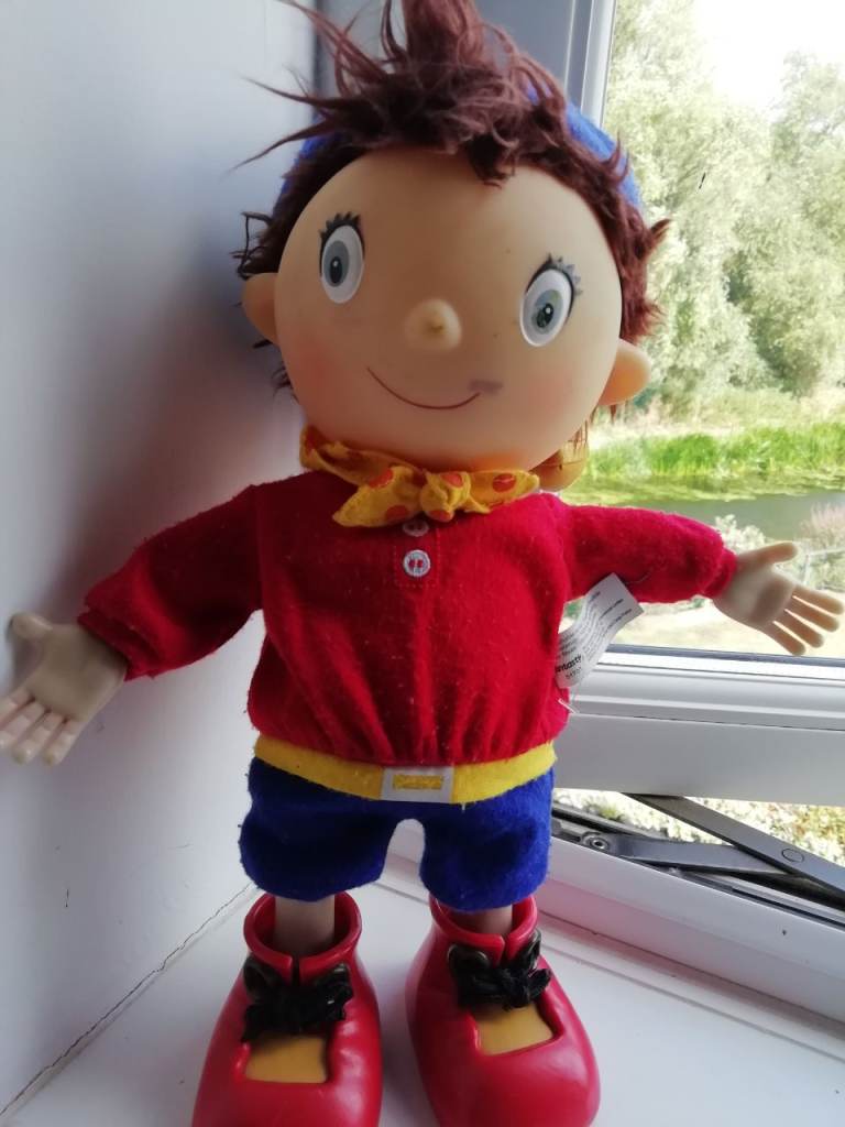 Vintage Noddy Soft Toy Doll – Good Condition, Multicoloured