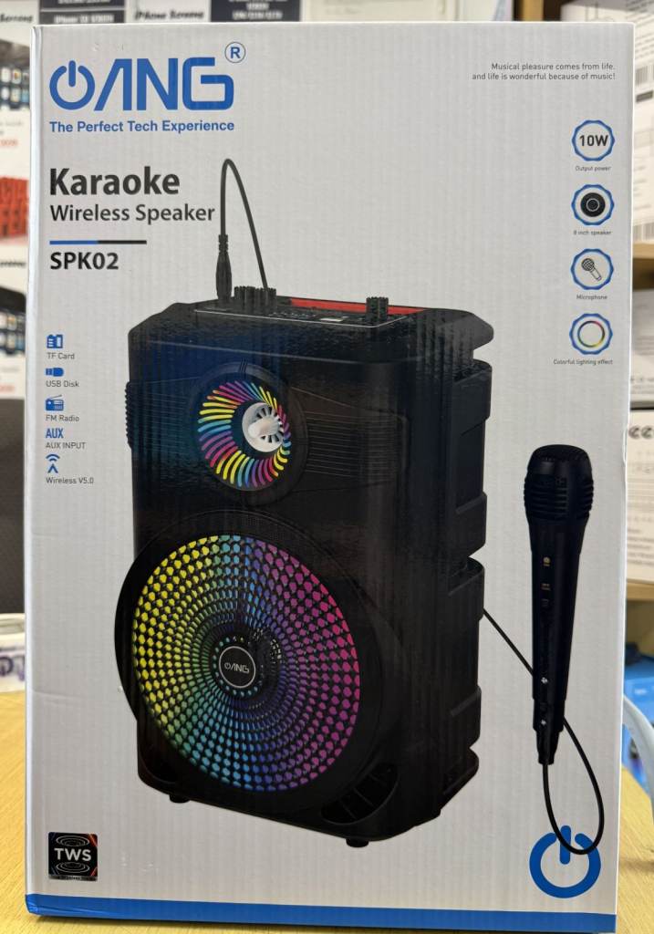 ANG SPK02 Karaoke Wireless Bluetooth Speaker