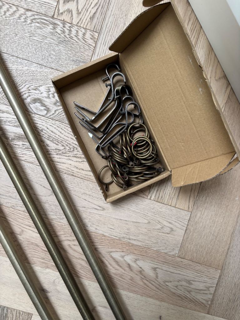 image for Curtain poles x 3