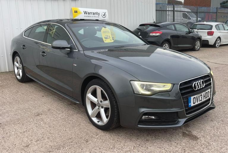 2013 Audi A5 2.0 TDI 143 S Line 5dr Multitronic [5 Seat] HATCHBACK DIESEL Automatic