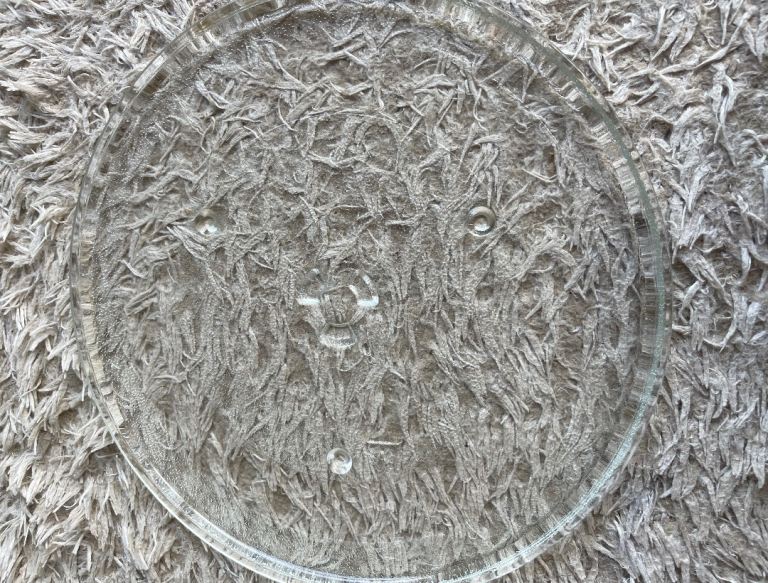 Microwave turntable 13.5 inch plate