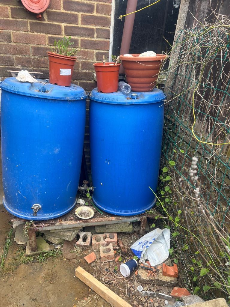 Two water tanks 