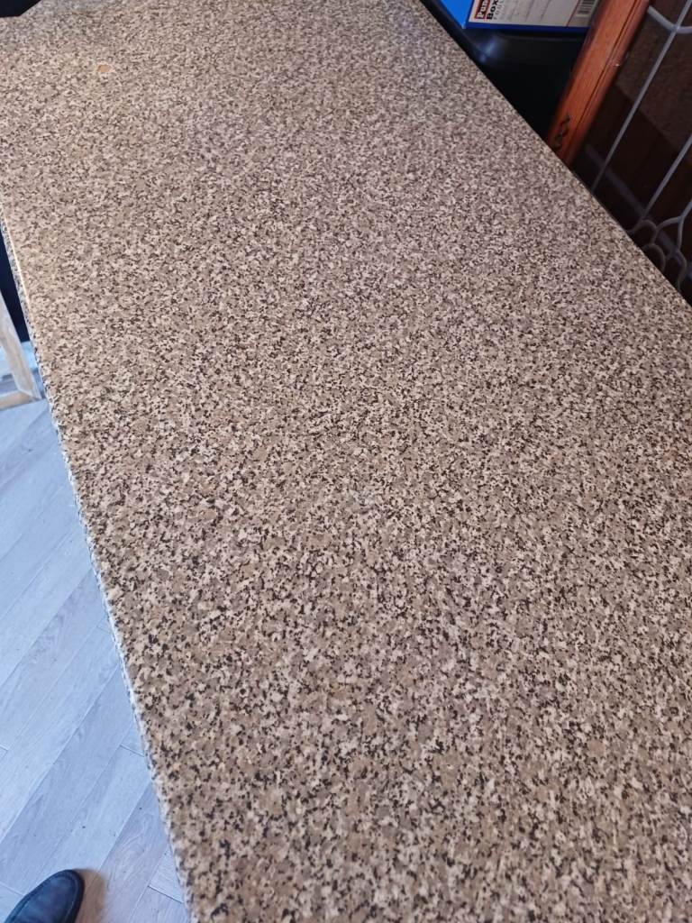Granite Effect Kitchen Worktop – Good Condition