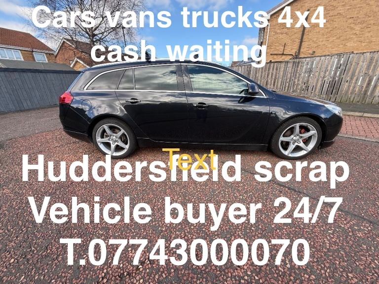 West Yorkshire scrap vehicles bought 
