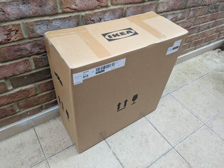 IKEA HAVSEN Apron Front Sink White 53x47cm – Brand New & Sealed (803.778.43)
