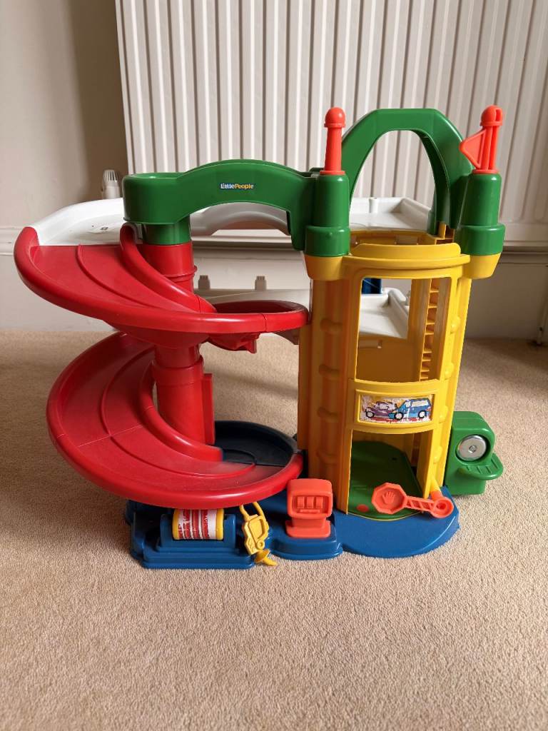 Colourful fun garage