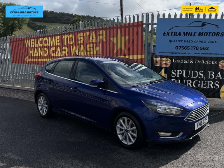 2016 Ford Focus 1.0 EcoBoost 125 Titanium 5dr HATCHBACK PETROL Manual