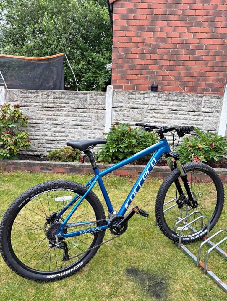Carrera Vulcan Mountain Bike - Blue, 27.5 inch Wheels