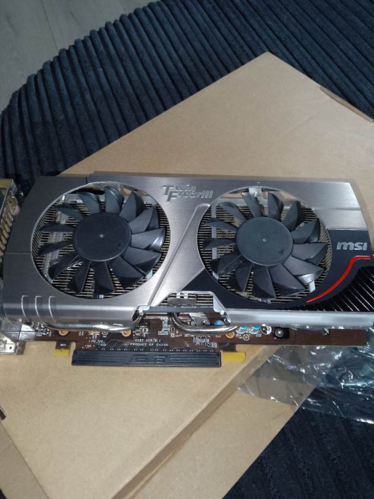MSI GeForce GTX600 Twin Frozr Graphics Card - Unused