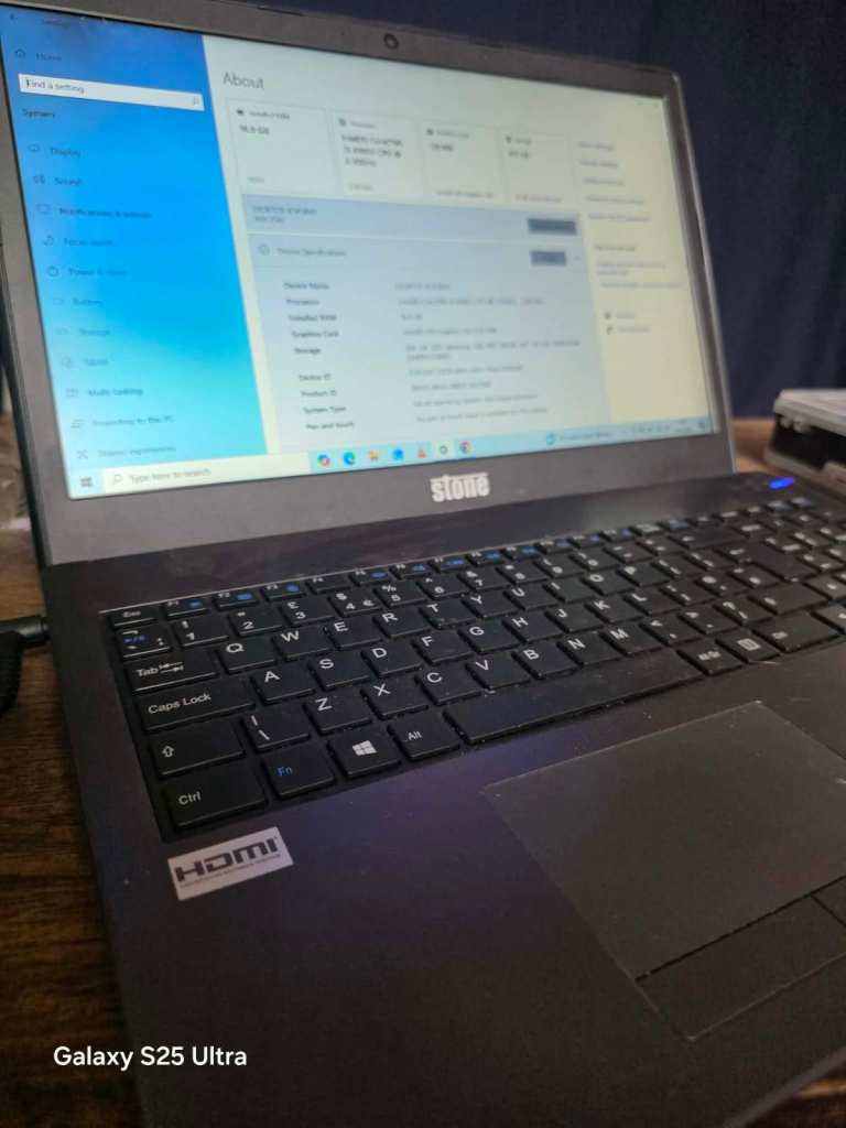 Stonebook laptop (16gb ram and 2x ssd)