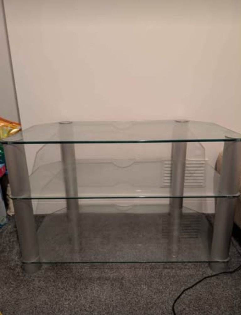 Glass TV Stand 