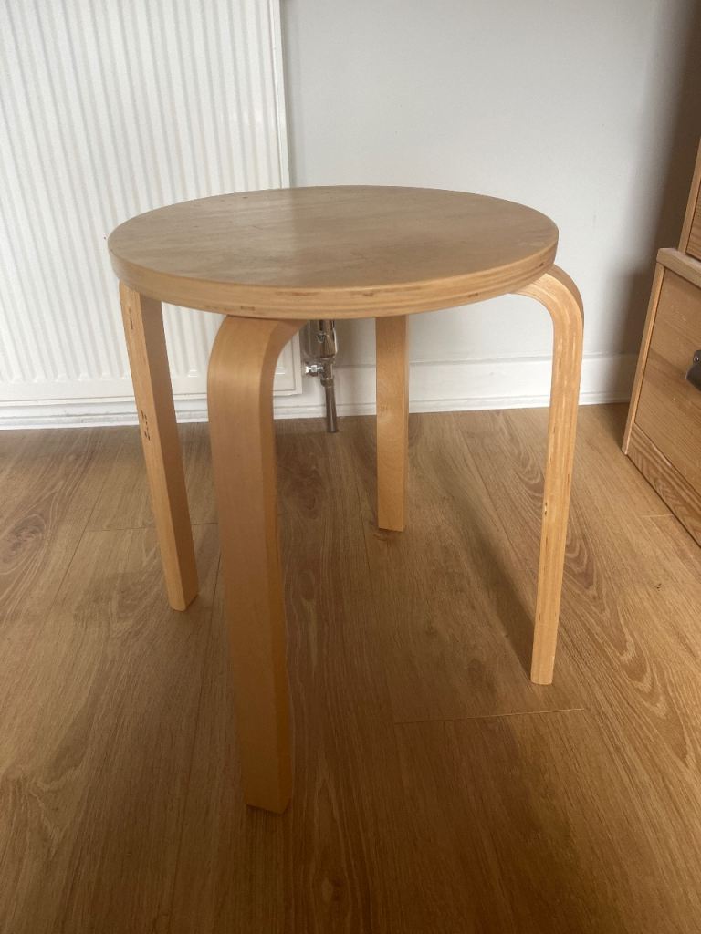 IKEA wooden stool 