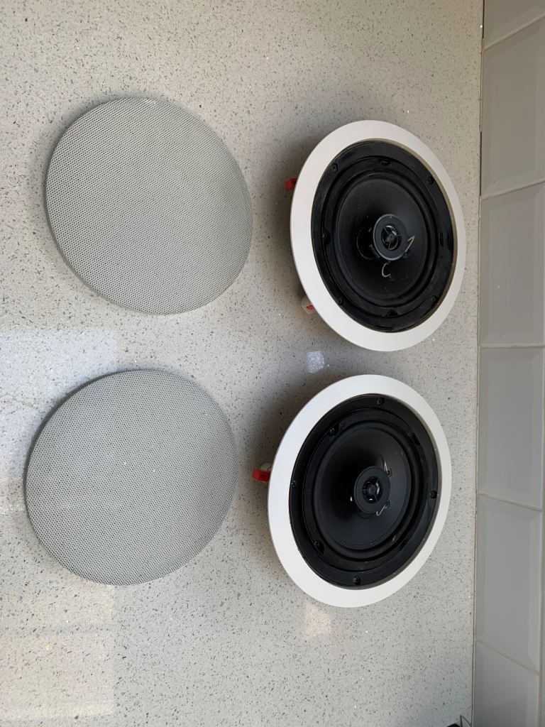 Cambridge Audio C155 - Pair of In-Ceiling Speakers with Paintable Trim