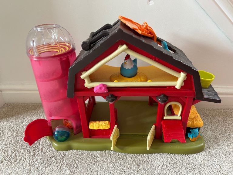 Farm Animal Barn Playset – Good Condition
