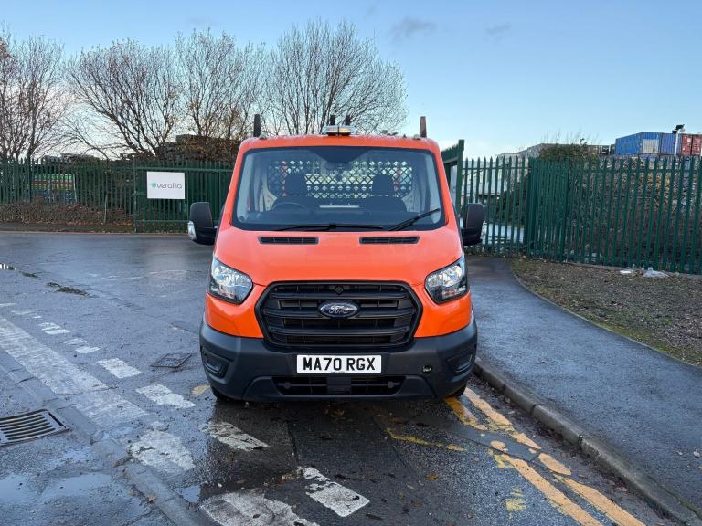 70 Ford Transit 130 350 rwd 14ft dropside/flatbed pickup with taillifed NO vat 
