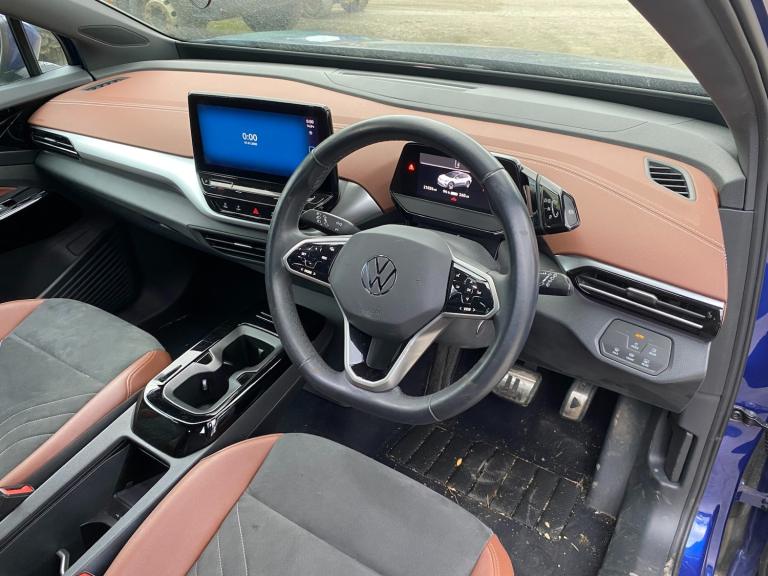 2021 VOLKSWAGEN ID4 LIFE SUV PRO PERFORMANCE ELECTRIC DAMAGED SALVAGE 