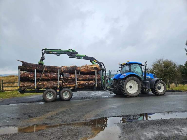 2018 Botex xl pro timber trailer in great condition