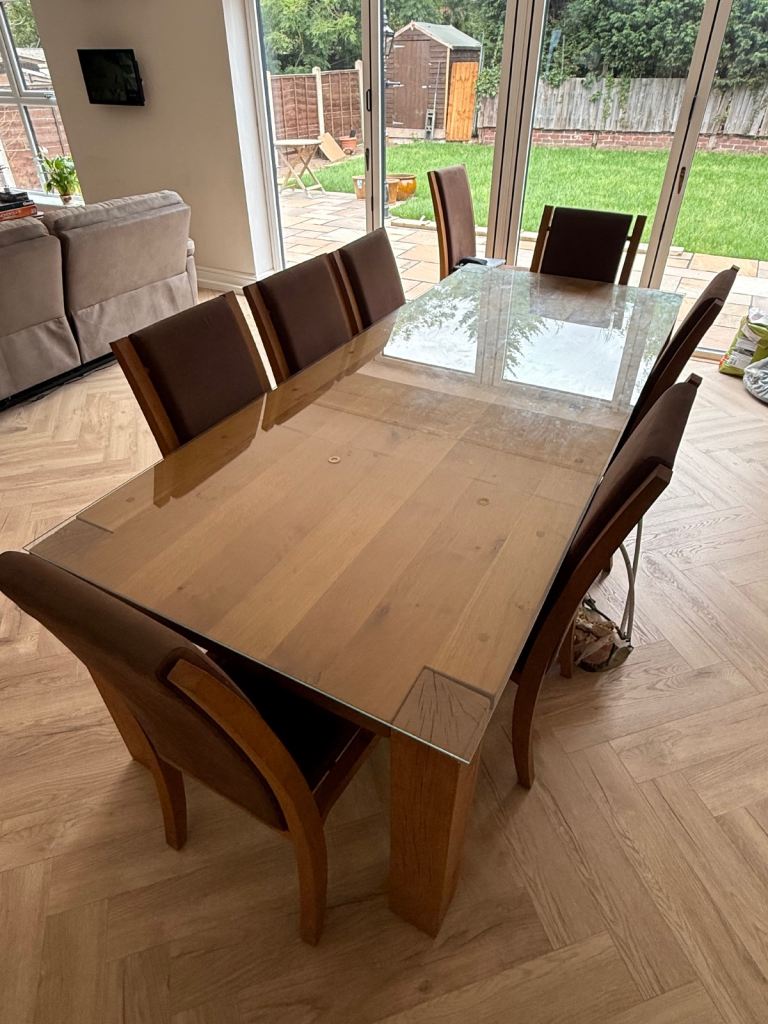 image for Pure oak dinning table 