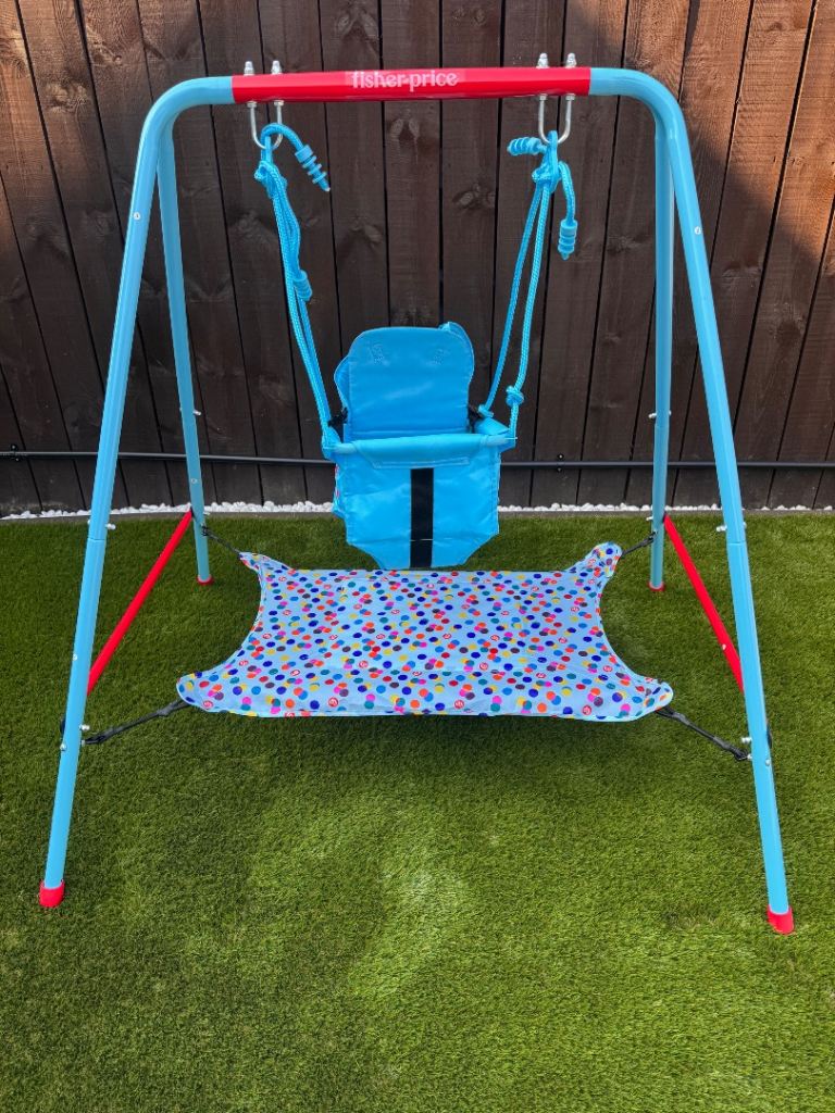 Fisher Price Swing N’Bounce baby/toddler indoor/outdoor swing